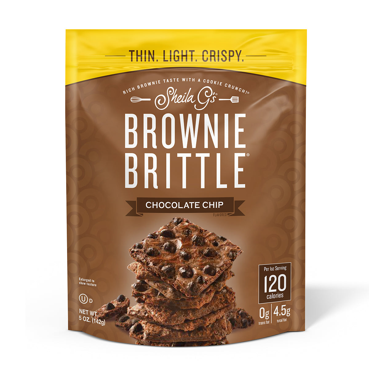 Brownie Brittle  Award-Winning Low-Calories Sweet Snacks