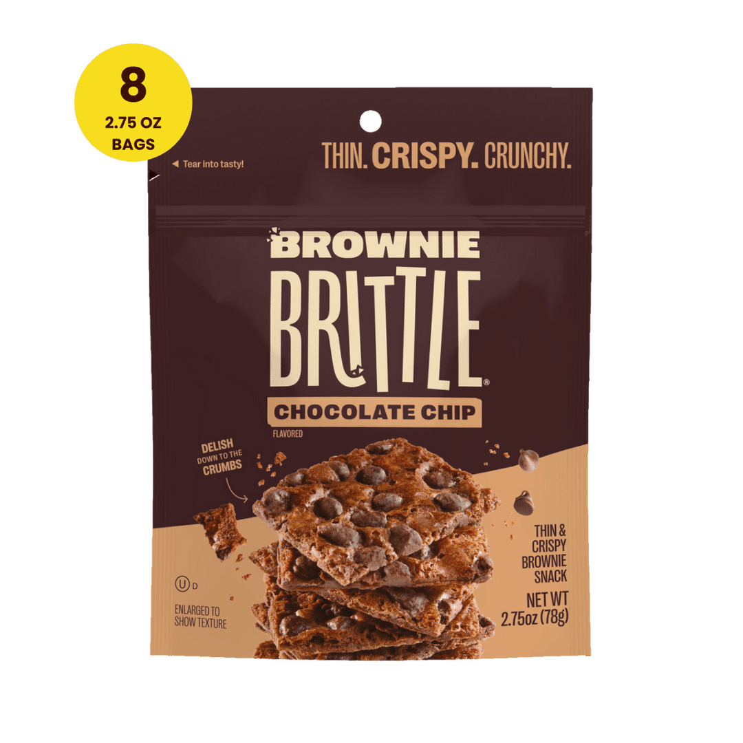 Chocolate Chip Brownie Brittle - 2.75oz (8 ct. box)