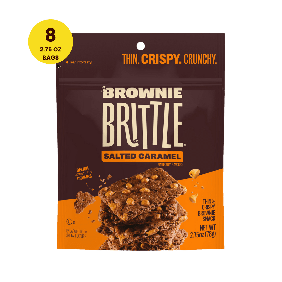 Salted Caramel Brownie Brittle - 2.75oz (8 ct. box)