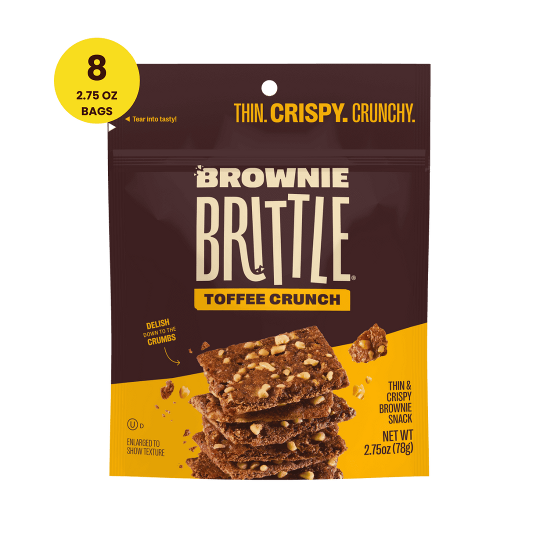 Toffee Crunch Brownie Brittle - 2.75oz (8ct box)