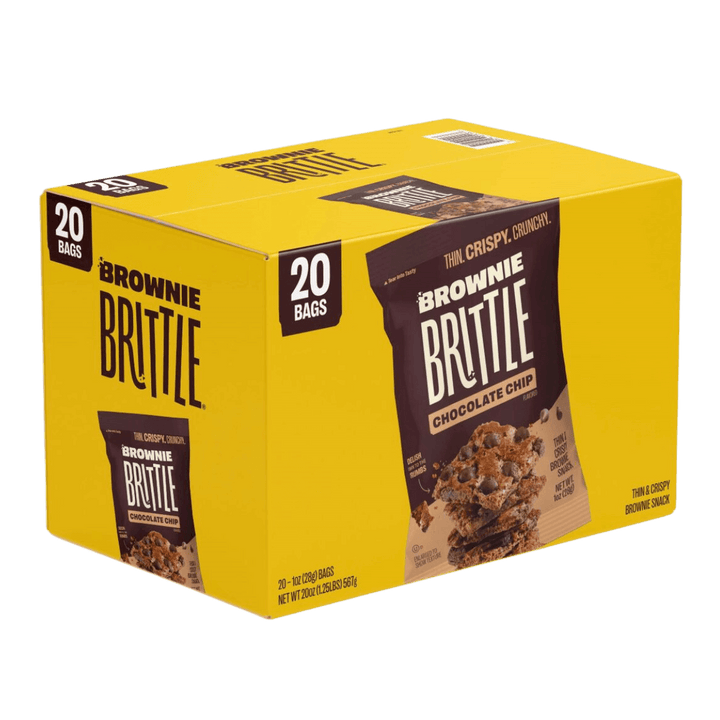 Chocolate Chip Brownie Brittle - 1oz Pouch