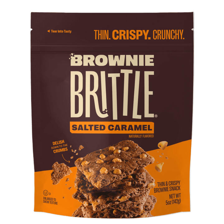 Salted Caramel Brownie Brittle