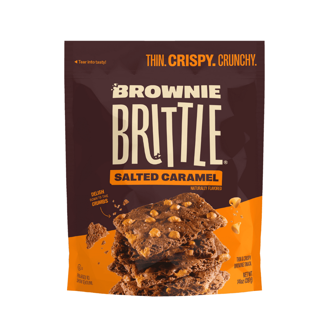 Salted Caramel Brownie Brittle