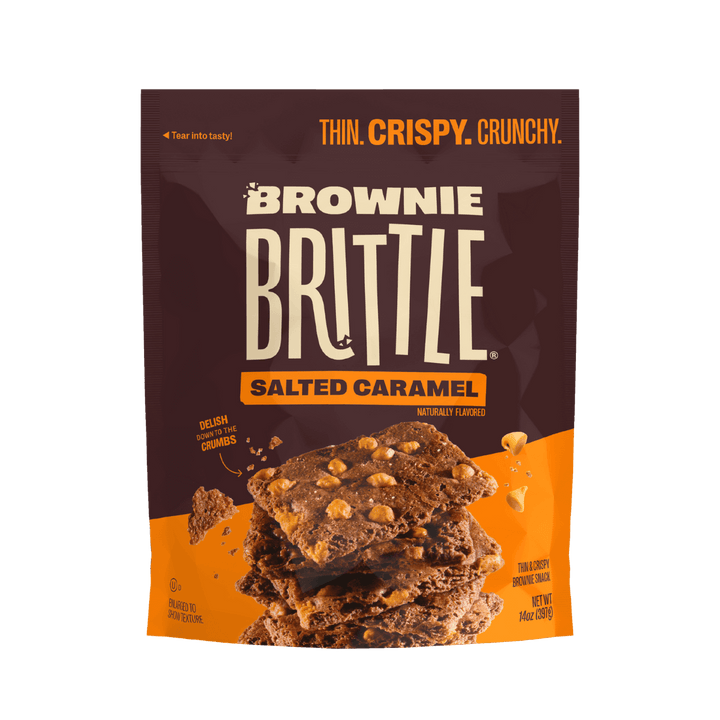 Salted Caramel Brownie Brittle